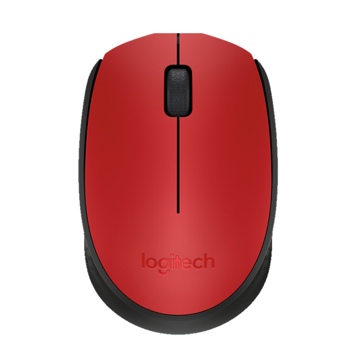 Mouse Logitech M170 Inalámbrico Rojo